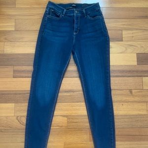 Curve Appeal essentially skinny blue jeans!